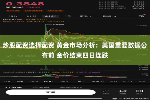 炒股配资选择配资 黄金市场分析：美国重要数据公布前 金价结束四日连跌