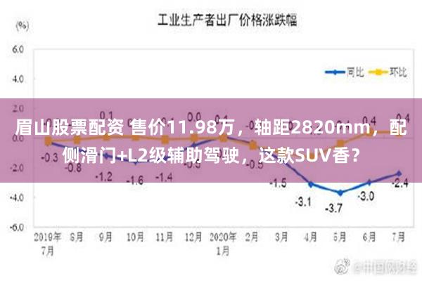 眉山股票配资 售价11.98万，轴距2820mm，配侧滑门+L2级辅助驾驶，这款SUV香？